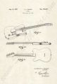 Fender Telecaster Zeichnung Leo Fender