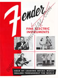 Fender Katalog Broschüre 1955